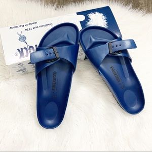 Birkenstock Madrid Eva Sandal Navy Blue 10 Narrow